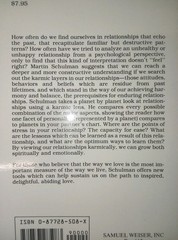 Karmic Relationships Paperback Martin Schulman 1984 Astrology , Weiser, (Read)
