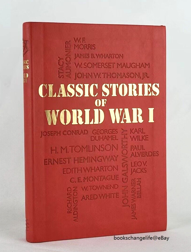 CLASSIC STORIES OF WORLD WAR I 20 Stories Flexi Bound Soft Faux Leather NEW
