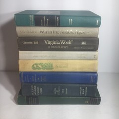 Vintage Fiction Nonfiction Hardcover Books 1940s To 1980s Lot of 8 Decor