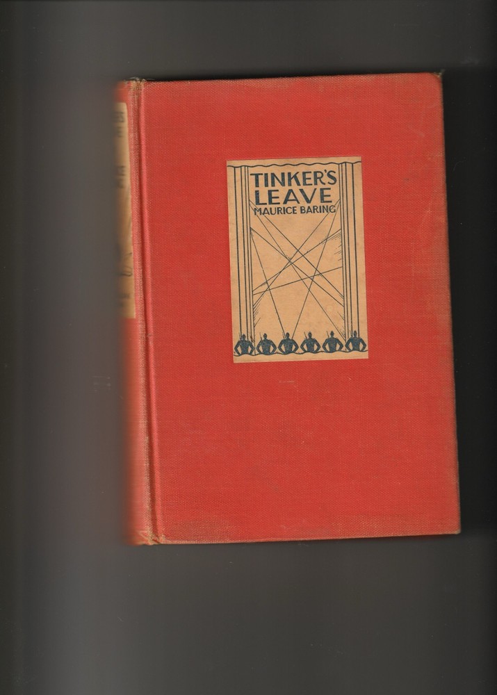 Tinkers Leave Original 1927 Publication by Maurice Baring