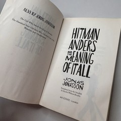 Hitman Anders and the Meaning of It All Jonas Jonasson Humorous Crime Novel