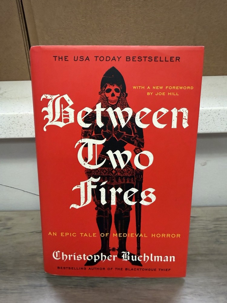 Between Two Fires Buehlman Christopher Hardcover Book Adult Owned HC