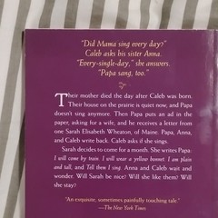 Sarah, Plain and Tall by Patricia MacLachlan Paperback 30th Anniversary Edition