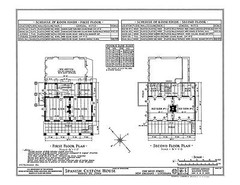 Historic House Plan Drawings of New Orleans – Books 1-5 Full Set – Architecture