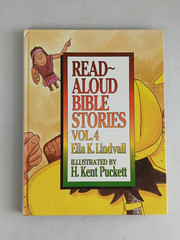 Ella Lindvall READ-ALOUD BIBLE STORIES Volume 1 2 3 4 HC Book Lot of 4 Used