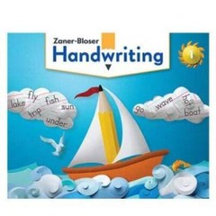 Handwriting Â© 2020 Grade 1 Student Edition – Paperback By Asha Asher – GOOD