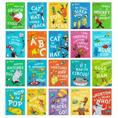 Dr Seuss 20 Book Box Set Hardback Kids Ages 3-7 Classic Collection Gift