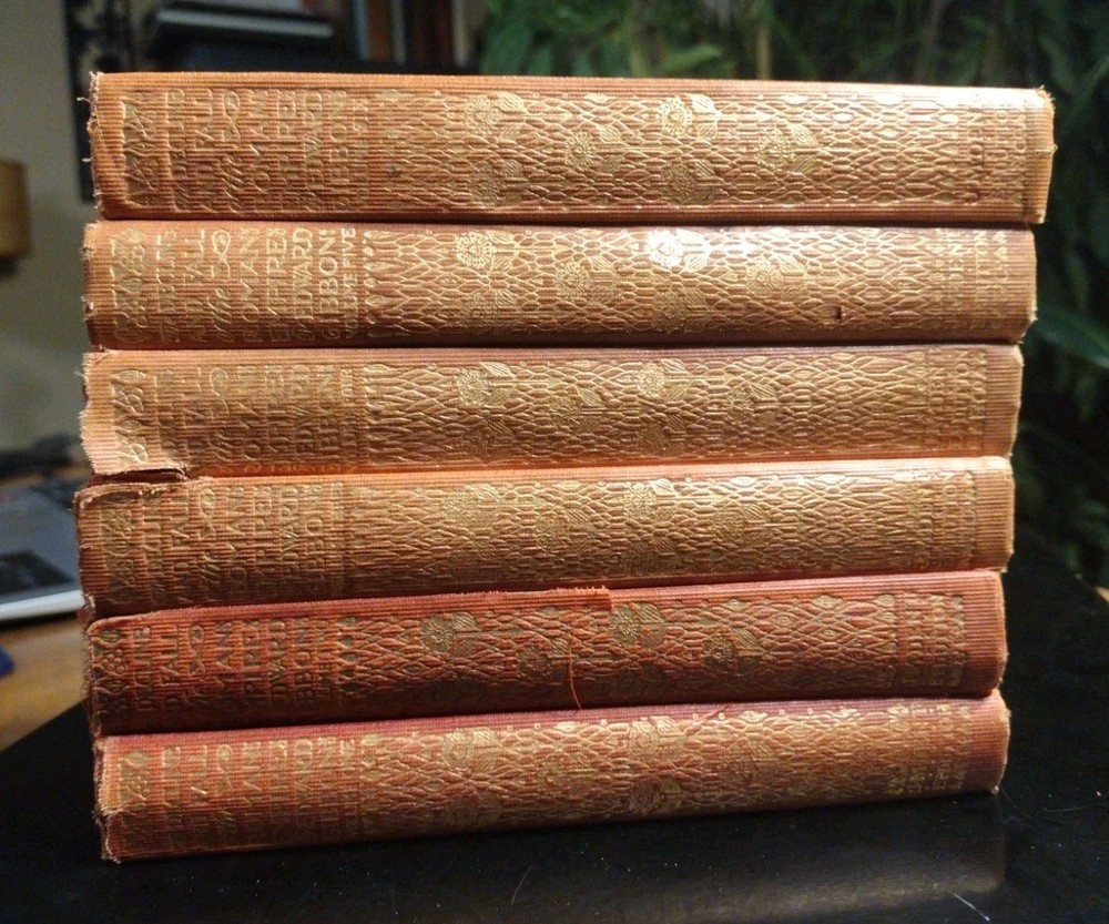 EVERYMAN’S LIBRARY 6 Volume Series: Decline Fall Roman Empire. Gibbon. 1910-30s
