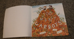 Too Many Carrots by Katy Hudson (2016 – sharing, friendship BOOK