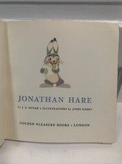 Rare – Jonathan Hare, 1964, By JZ Novak, Golden Pleasure Books, London.