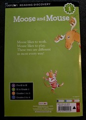 Moose and Mouse (Reader Level 1) by Mary Packard Paperback