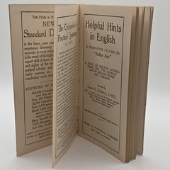 1911 Helpful Hints in English Words & Phrases Companion to Better Say By Fernald