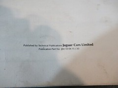 1993 Jaguar XJ6-XJ12 Factory Service Manual Volume 1 Metal Binder Book