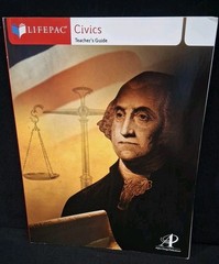 LIFEPAC Civics Set (7)Homeschool Government for High School Age w/Teacher Guide