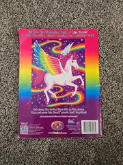 LISA FRANK Activity Coloring Book Carousel Fun Unicorn VTG 2000s Y2K Retro Kids