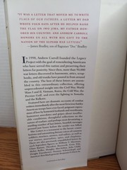 War Letters – Extrodinary Correspondence from American Wars – Andrew Carroll