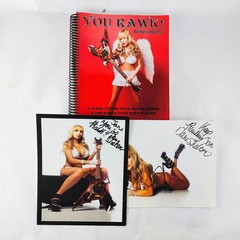 You Rawk by Dana Shelton w/ 2 Photos Heavy Metal Hair Glam Rock Ronnie James Dio