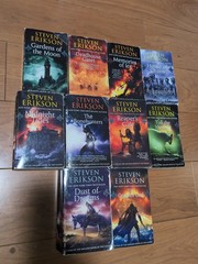 Malazan Book of the Fallen Series Complete Collection Set 1-10 by Steven Erikson