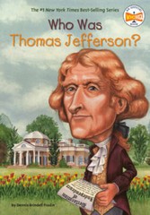 Who Was Thomas Jefferson? – Paperback By Fradin, Dennis Brindell – GOOD