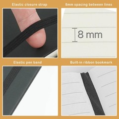 62 Pack Pocket Notebook with Pens 3.7 x 5.4 Inches 160 Pages Small Notebooks …