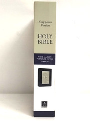 KJV Holy Bible Wide-Margin Personal Notes Edition King James Version Purple