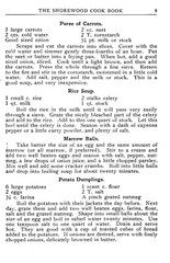 1922 The Shorewood Cook Book 161 Pages