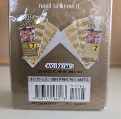 Brain Quest GRADE 7 Revised 4th Edition 1500 Q & A Ages 12-13 Brand New!