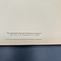 200 Years of Building America Soft Cover Contractors 1975 History Events