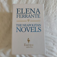 The Neapolitan Novels box set by Elena Ferrante(Europa Editions,trade paperback)