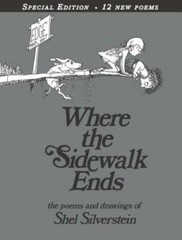 Where the Sidewalk Ends: Poems and Drawings – Hardcover – VERY GOOD