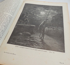 Antique 1925 Don Chisciotte by Cervantes, Italian Ed., Illust. by Dore