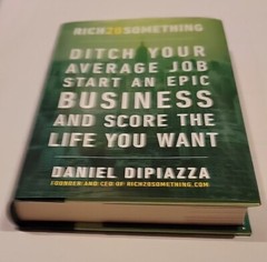 RICH20SOMETHING DITCH YOUR AVERAGE JOB by Daniel DiPiazza New Hardcover Book