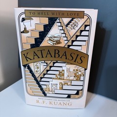 Fairyloot Exclusive Edition Katabasis by R. F. Kuang Hardcover Sprayed Edges