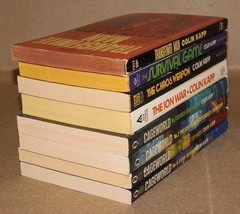 COLIN KAPP Lot 8 Classic 1970s – 1980s SCI-FI PBs CAGEWORLD SERIES ++!
