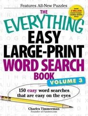 The Everything Easy Large-Print Word Search Book, Vol. III by Charles Timmerman