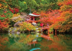Autumn Foliage in Kyoto, Japan – 1000 Piece Jigsaw Puzzle: for Adults and Famili