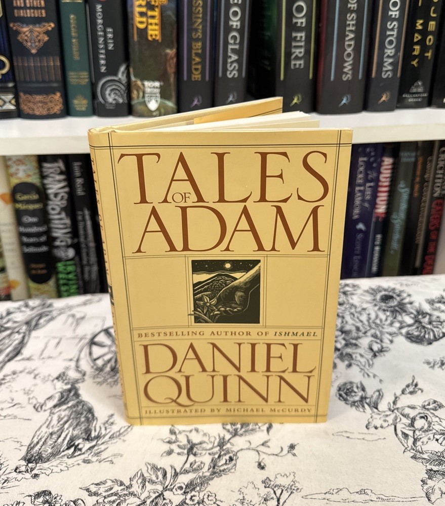 SIGNED – Tales of Adam – Daniel Quinn (Hardcover) First Edition/Print VG Ishmael