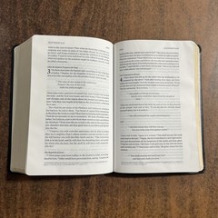ESV Single Column Heritage Bible – $49.99 Retail – Black TruTone