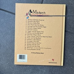 Disney Mickey’s Young Reader Library Hardcover Books , Vol 1-4 & Vol 6-10