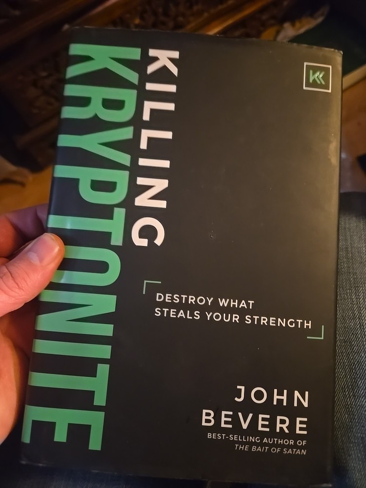 Killing Kryptonite Signed Bookplate John Bevere – 1st Very Good+ Hardcover
