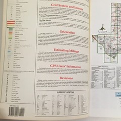 Texas Atlas & Gazetteer DeLorme 1995 – 168 Pages – First Edition Second Printing