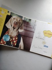 My Town By William Wegman Book [SIGNED 1st Edition]