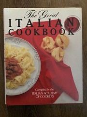 Vintage 1987 The Great Italian Cookbook Recipes Cooking 368 Pages Cook Book