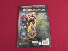 Transformers Rise of the Beasts Jumbo Coloring & Activity Book – 80 Pages