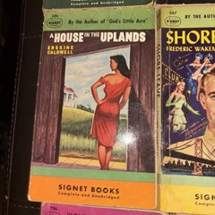 LOT of 10 Vintage Novels Signet 1940s-50s Some 1st Editions. Some Reader Copies