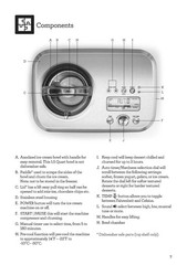 BREVILLE BCI600XL Ice Cream Maker Instruction Manual BINDER – TOUGH FRONT & BACK