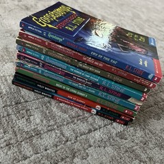 Goosebumps R.L. Stine Books Lot of 9 Scholastic Paperback 90s Horror