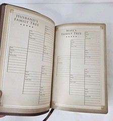 Holy Bible NIV Brown Leathersoft Cover Book Gold Gilded Page Edges