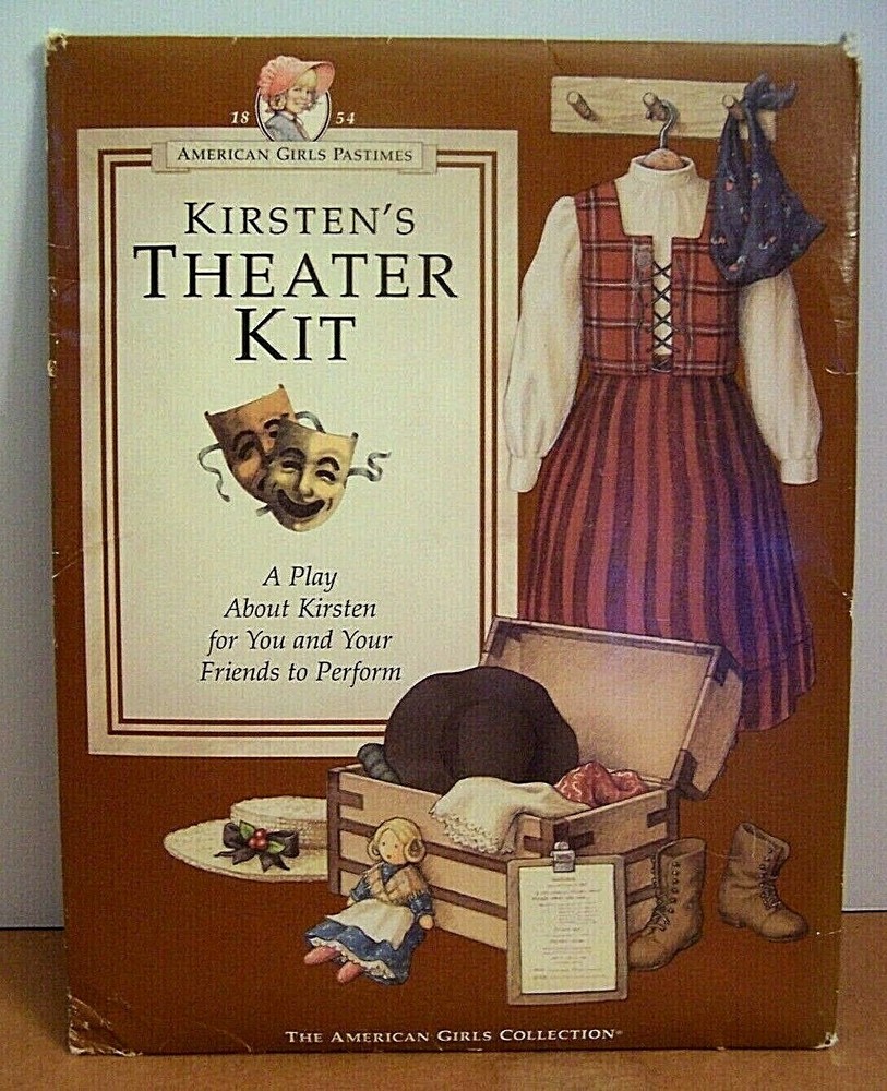 American Girl Kirsten Theater Kit Pleasant Company