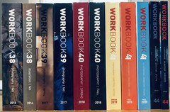 WORKBOOK series 11 vol. from 2016-22, Bill Daniels, 5000+ photos & illustrations